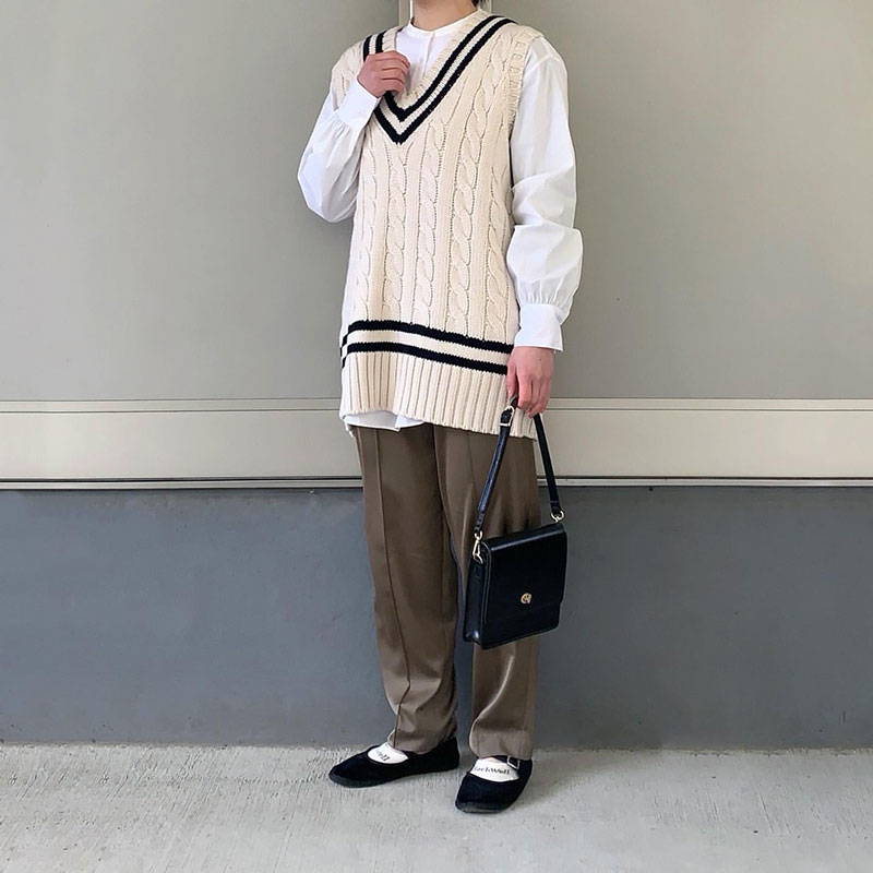sockwellアンバサダー  miiさん　コーディネイト 