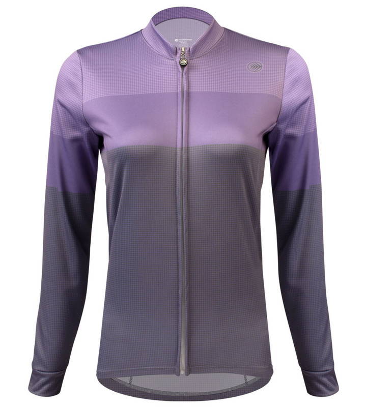 Women's Zenith Long Sleeve Cycling Jersey with Fleece Materials
