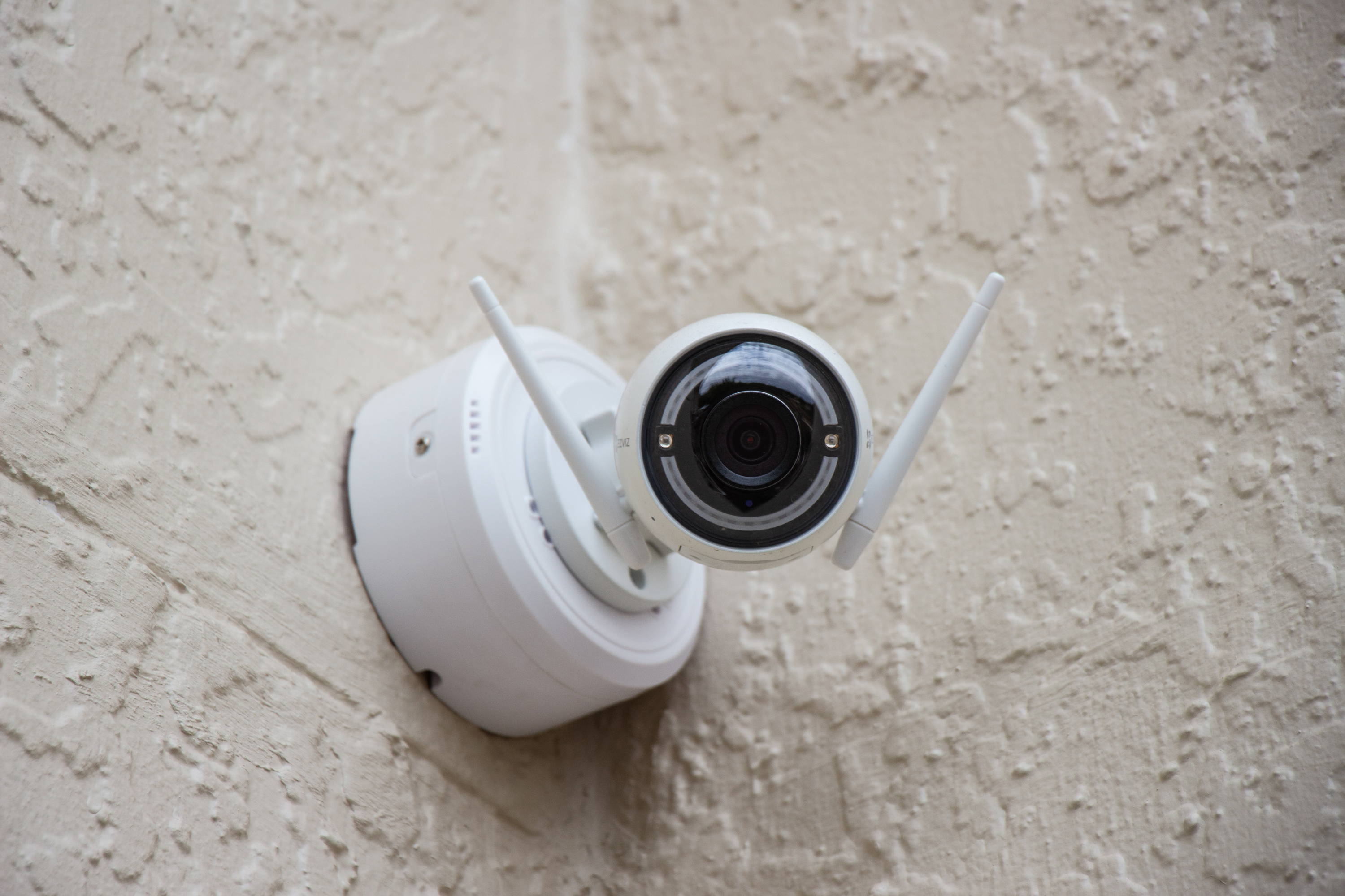 What protocol do IP cameras use?