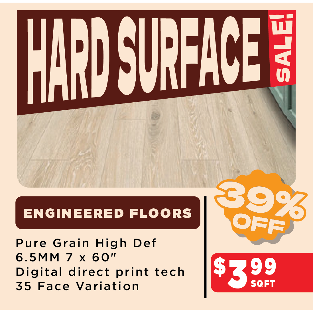 Engineered Floors Pure Grain High Def Sale