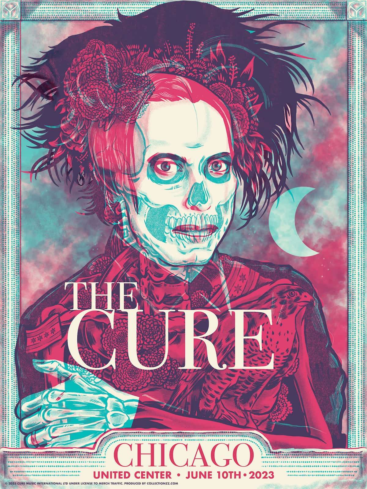 The Cure poster by Travis Knight