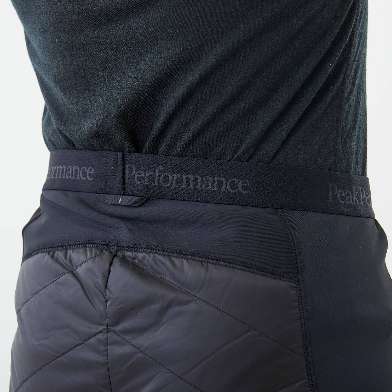 PeakPerformance（ピークパフォーマンス）/アルム ハイブリッドショート ジョン/ブラック/MENS