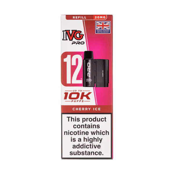 IVG Pro 12 Prefilled Pods Cherry Ice