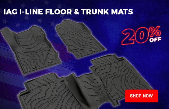 4th of July Sale - IAG I-Line Floor & Trunk Mats 20% OFF!