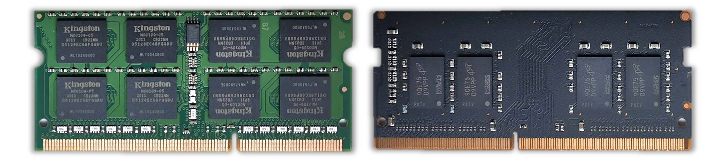 DDR3 and DDR4 SODIMM