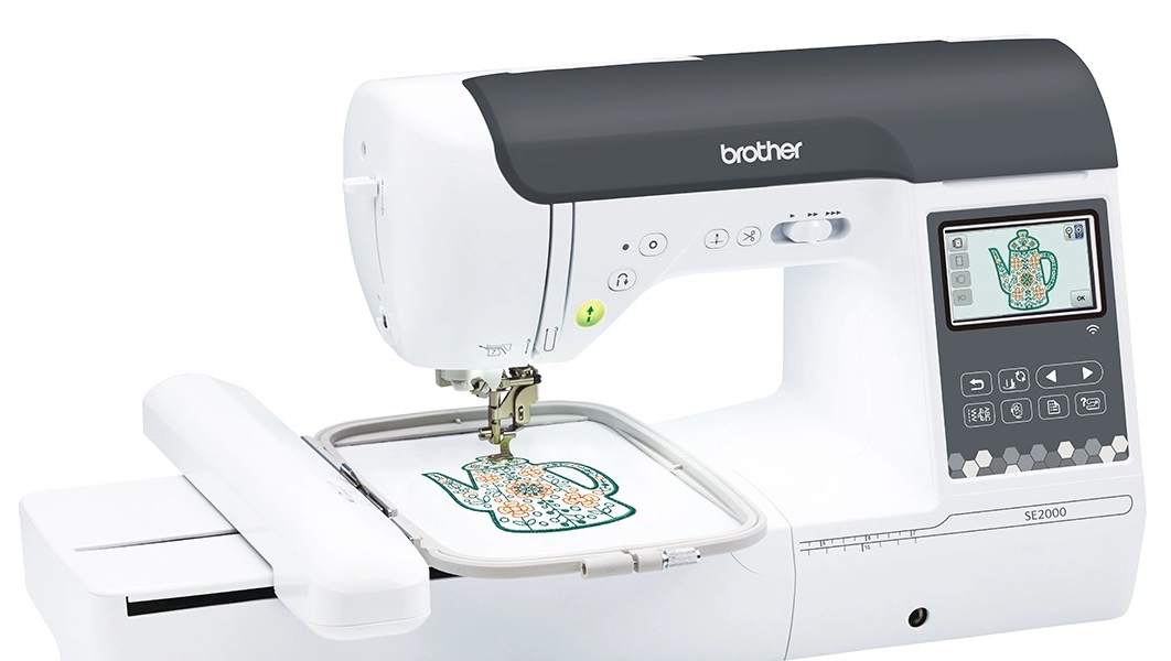 Brother SE2000 Sewing and Embroidery Machine Design Database Transfer