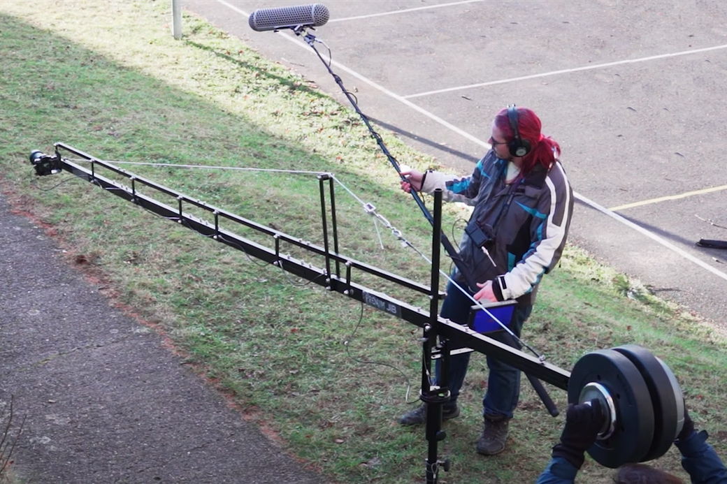 Proaim 14ft Camera Crane Jib with Stand for Gimbals, Pan-Tilt & Fluid Head