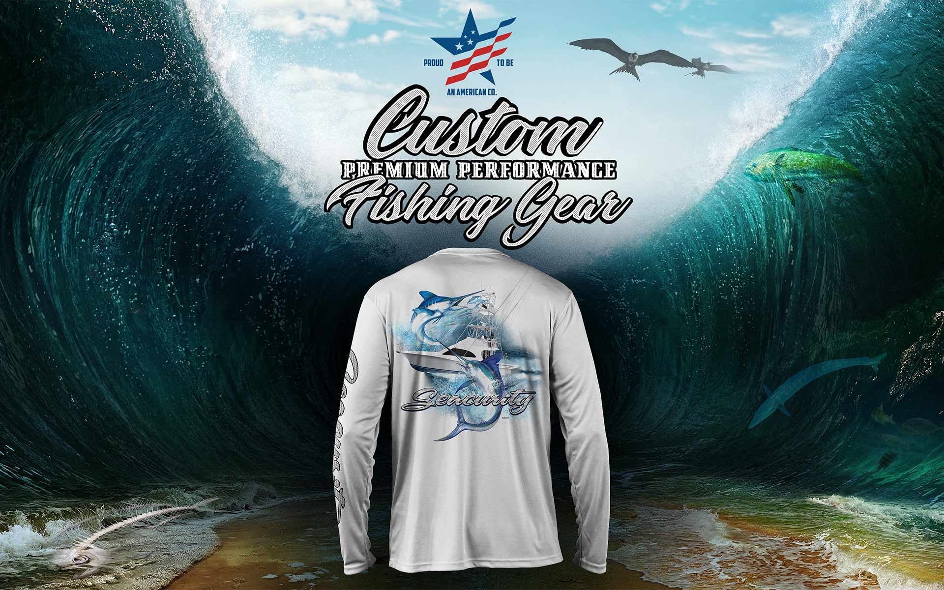 Briny Custom Fishing Shirts premium performance