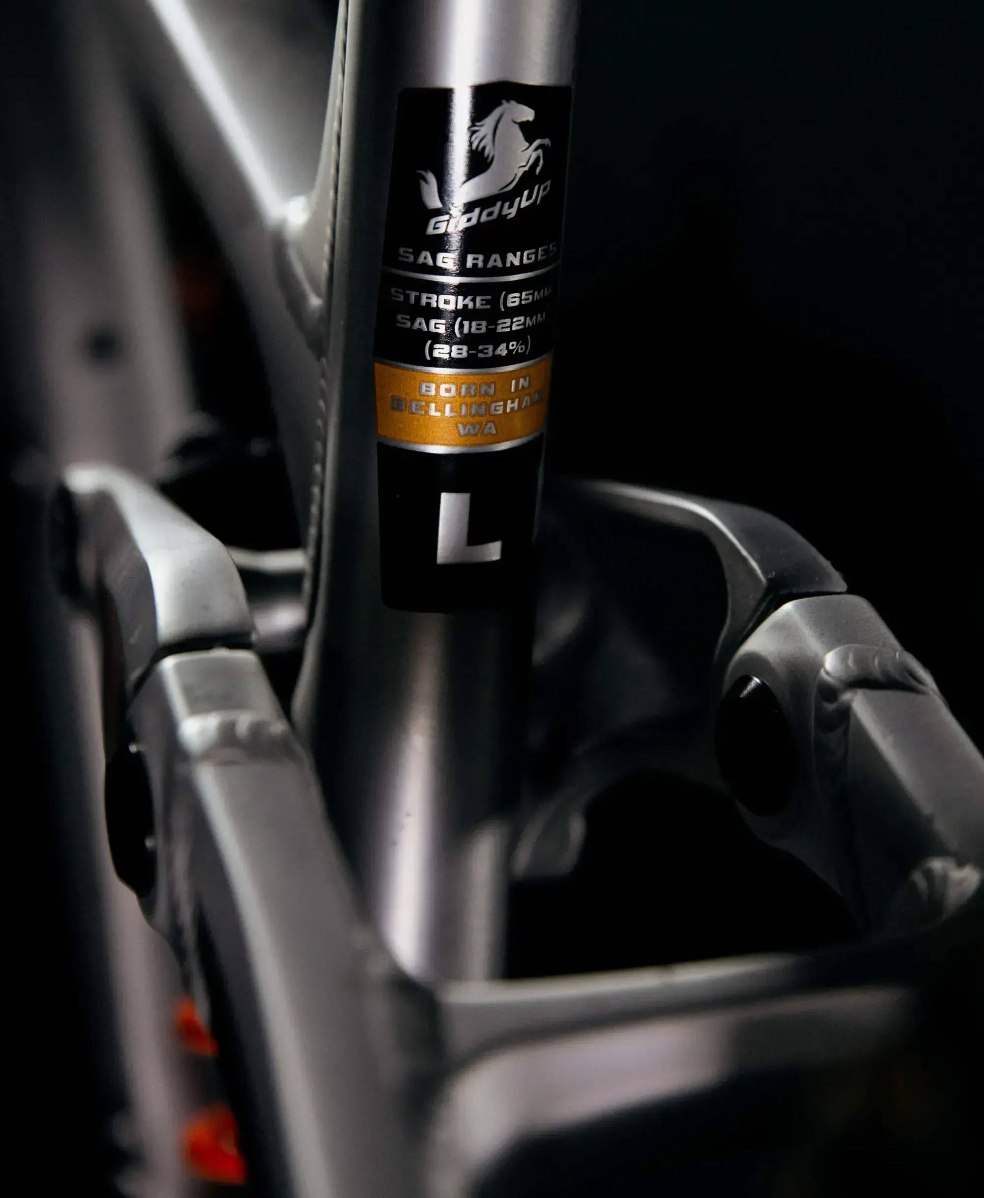 transition bikes raw alloy spire sticker