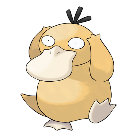 A photo of the pokemon Psyduck