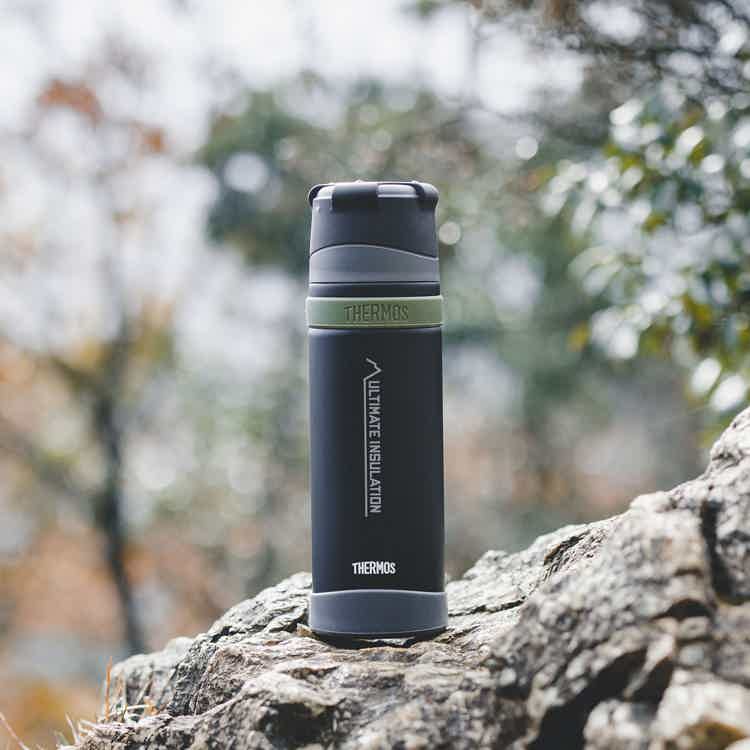 THERMOS(サーモス) 山専用ステンレスボトル/750ml/ブラック YAMAP STORE(ヤマップストア) サーモス THERMOS ボトルカバー 水筒カバー 山専用ボトル