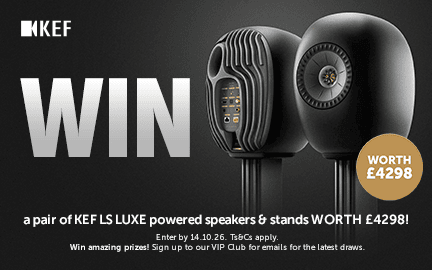 Win a pair of KEF LS LUXE powered speakers and stands worth £4298