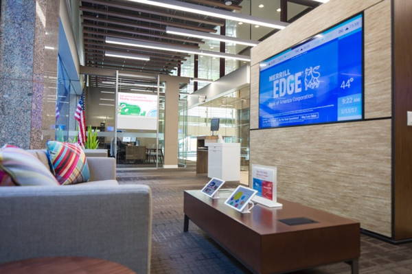 Lobbies and reception AV systems by Creation Networks