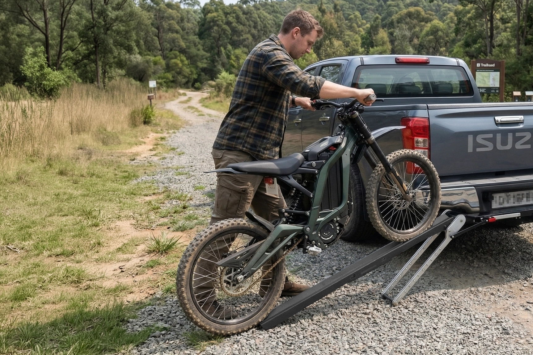 RYFA EZLOAD RAMP FOR SUPER DUTY-X RAPID RACK