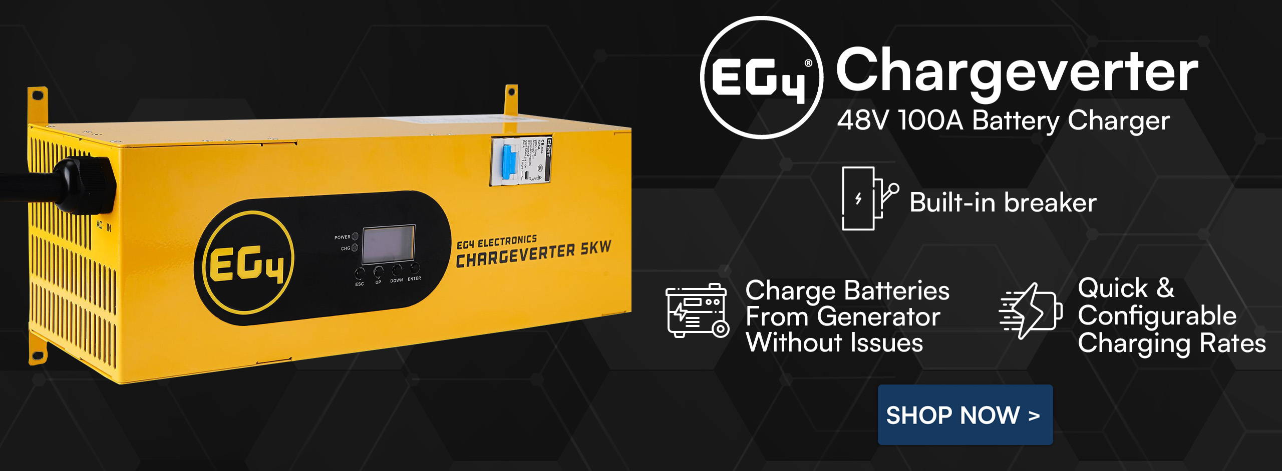 Signature Solar | EG4 Chargeverter 48V 100A Battery Charger