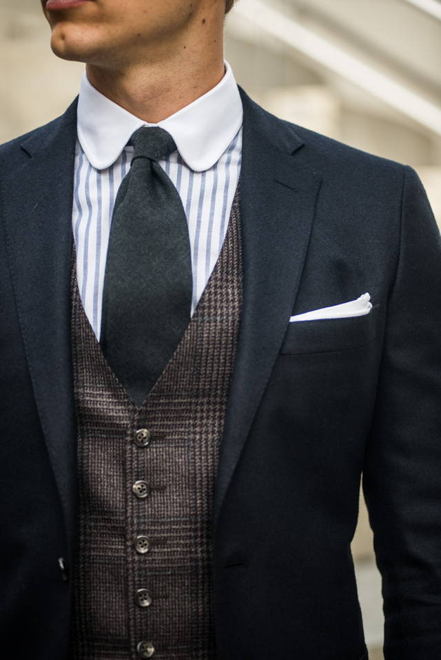 Articles of Style | 1 Piece/3 Ways: Navy Flannel Suit
