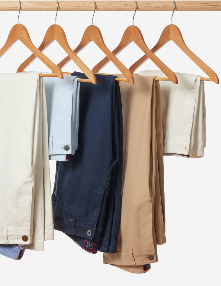 Collection of UNTUCKit pants and shorts,