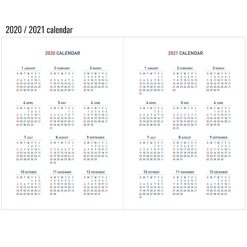 Calendar - Monopoly 2020 Appointment B6 Free dated daily planner