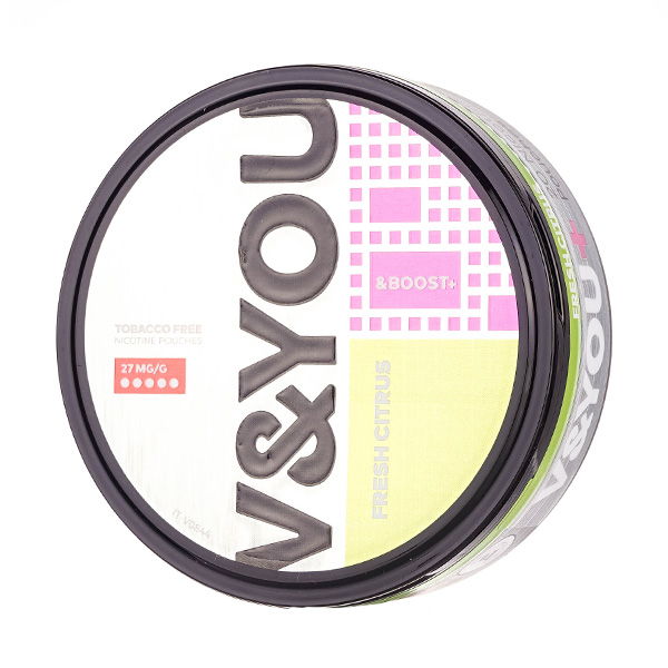 V&You Fresh Citrus Boost nicotine pouches