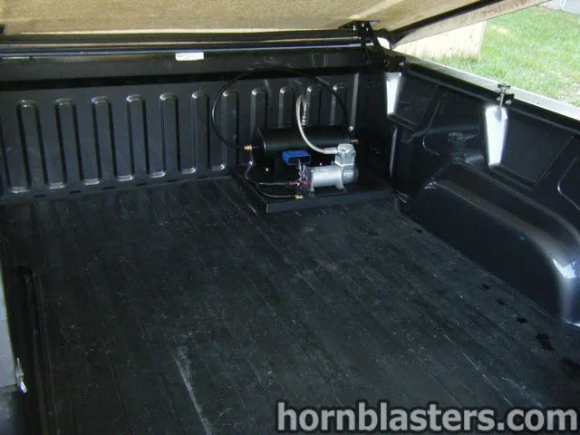 Chris's 2003 Ford Lightning Train Horn Install