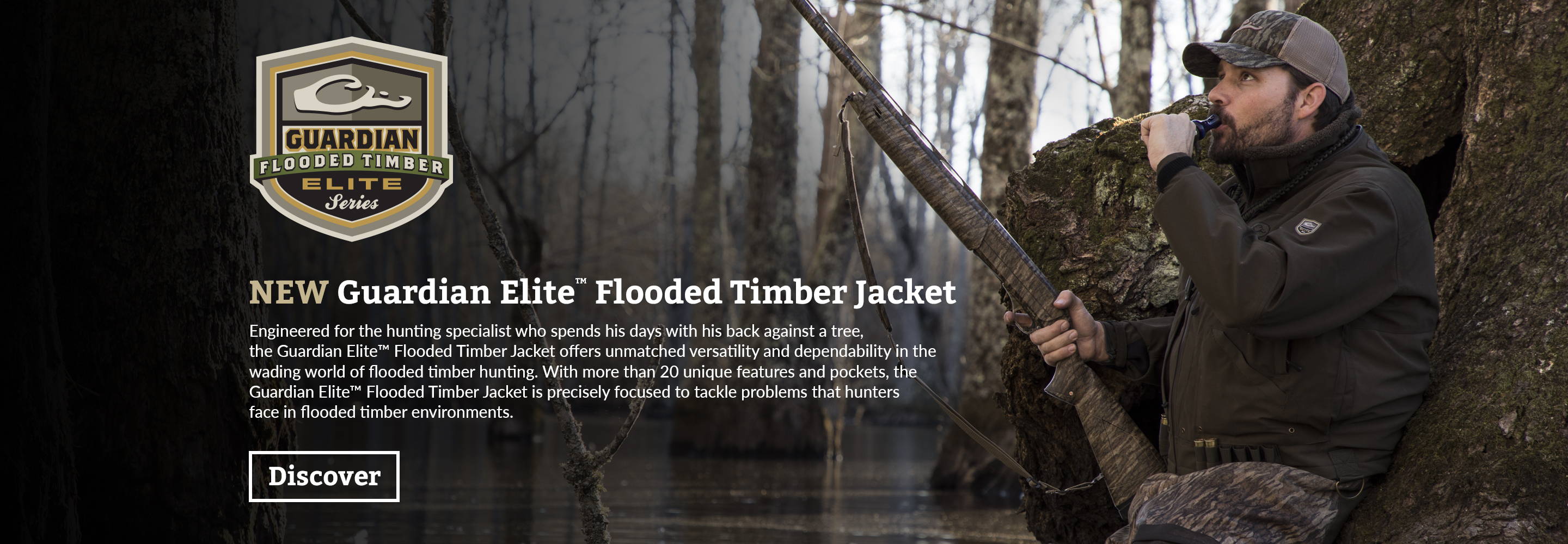 drake guardian elite flooded timber jacket