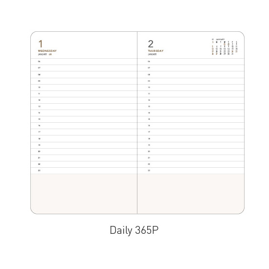 Daily plan - Ardium 2020 365 days small dated daily journal diary