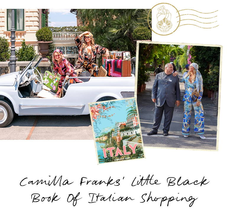CAMILLA FRANKS' LITTLE BLACK BOOK OF ITALIAN SHOPPIN