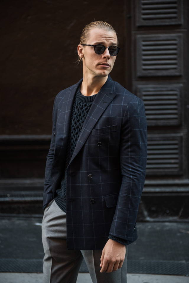 Articles of Style | 1 Piece/3 Ways: Windowpane Flannel Suit