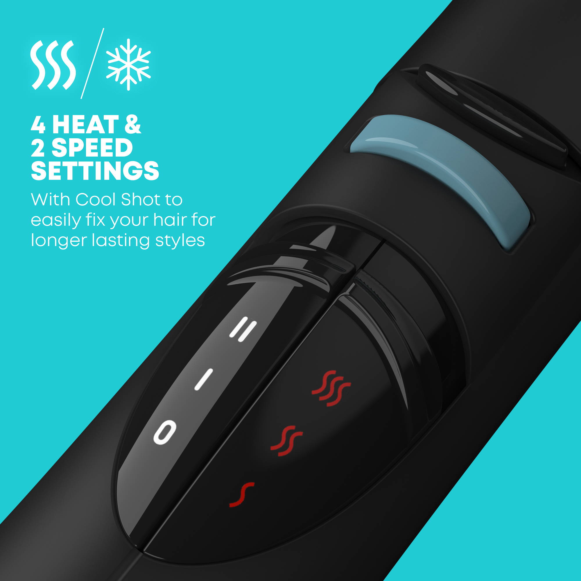 Custom heat and speed settings