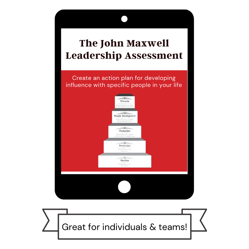 the john maxwell leadership assessment