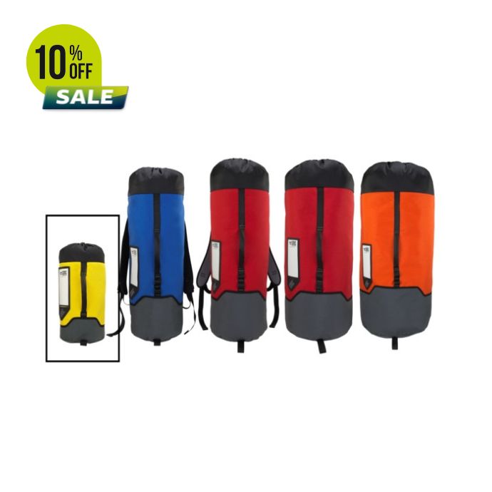 Four colorful bags with a 