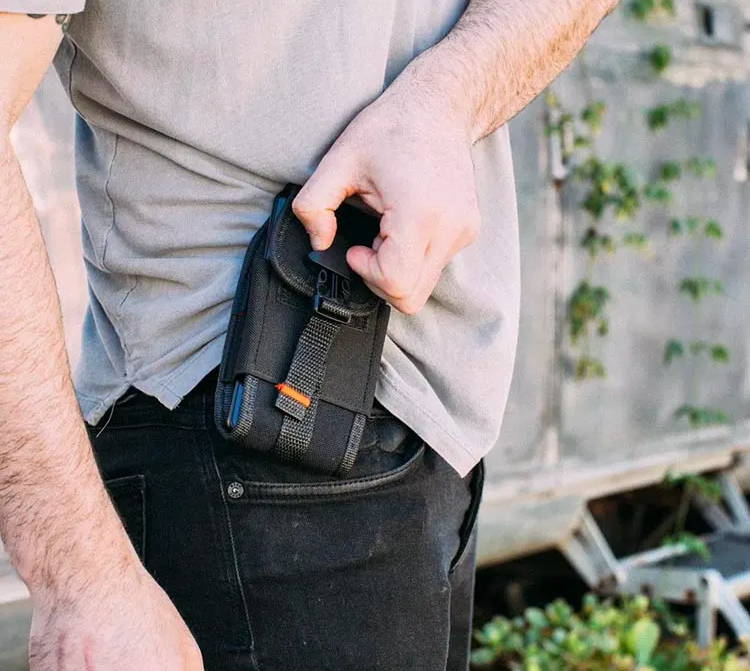 Heavy-Duty Unitech Scanner Holster with Card Holder