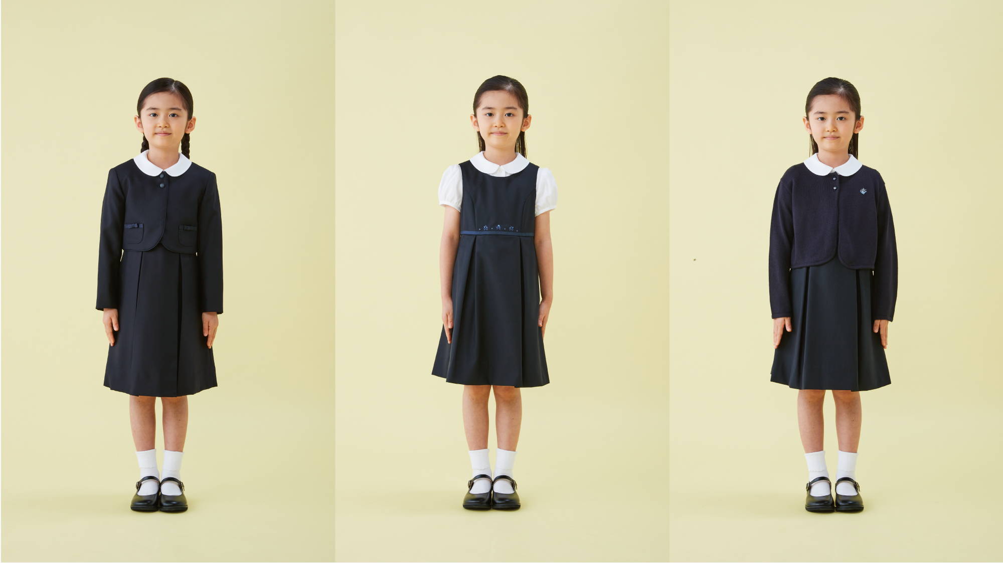 キッズ服(女の子用) 100cm~ファミリア　ジャンバースカート、ボレロ　お受験/入学式