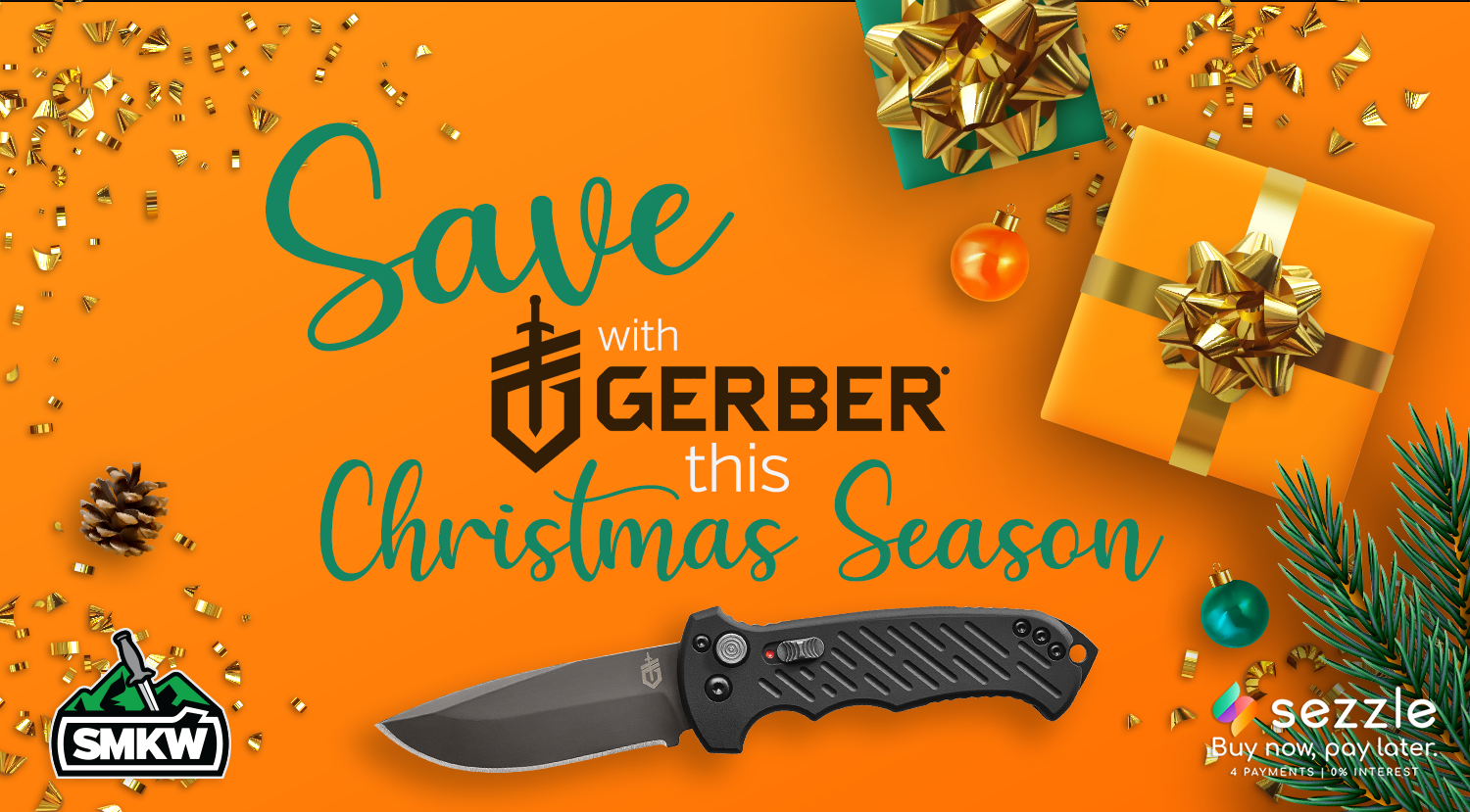 Save with Gerber this Christmas Season - Select Gerber on Sale!