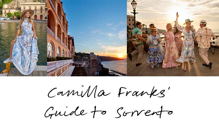 CAMILLA FRANKS' GUIDE TO SORRENTO