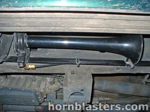 Single Shocker XL trumpet horn frame rail horizontal install Toyota 4Runner HornBlasters gallery photo 13