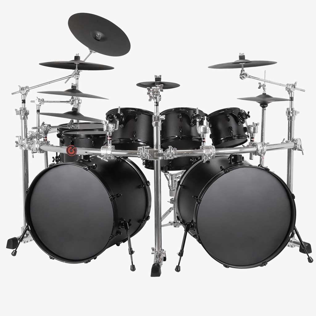 drum setup | Build a double bass drum kit | Gibraltar Hardware