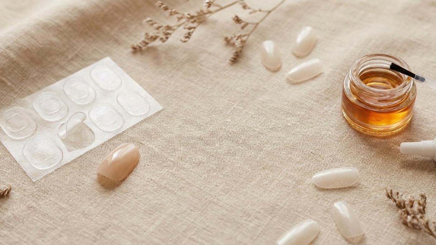 Editorial visual for the section: Sticky Tabs vs. Nail Glue: The Main Difference