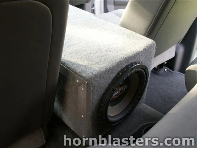 Installed air management components for Travis's Shocker XL train horn