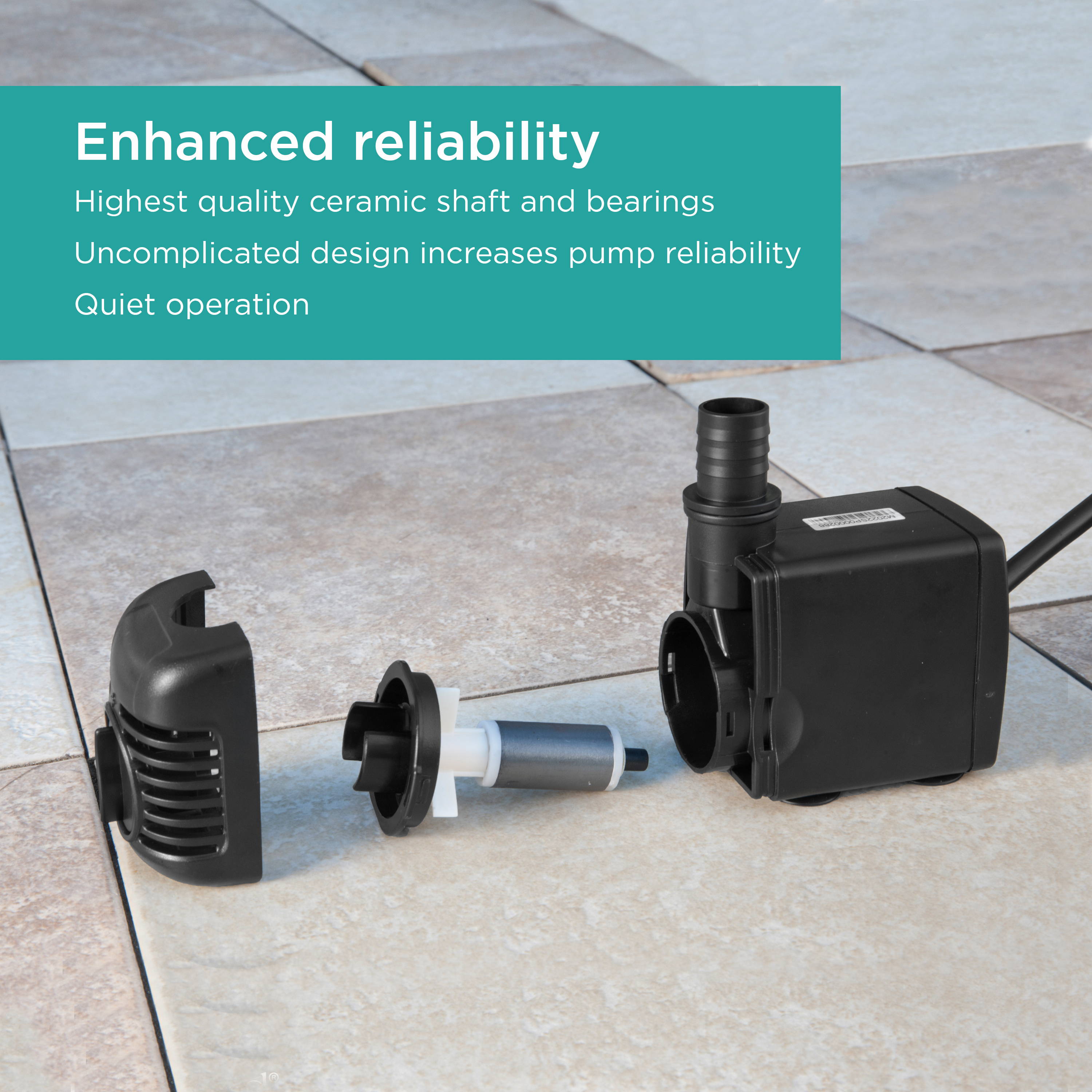 totalpond fountain pump enhanced reliability