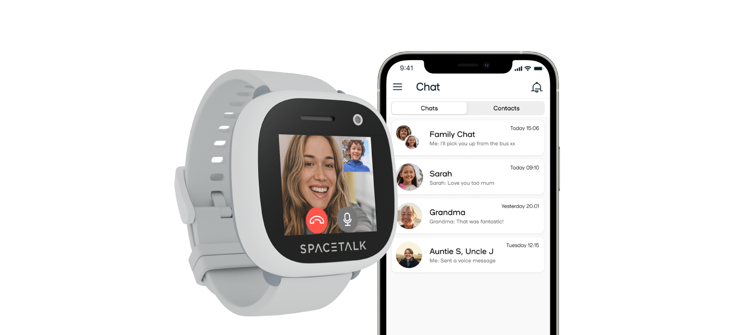 Spacetalk Adventure 2 Smartwatch includes the best GPS trackers + mobile phone features