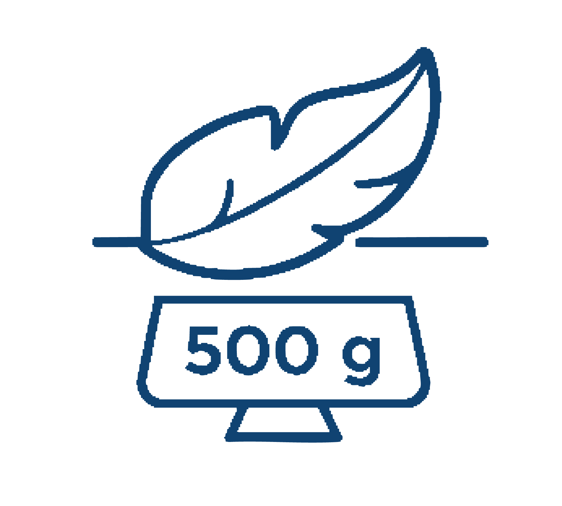 Extremely Lightweight — 500 g
