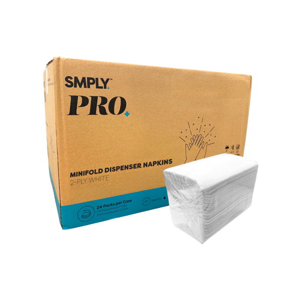 SMPLY PRO Minifold Dispenser Napkins