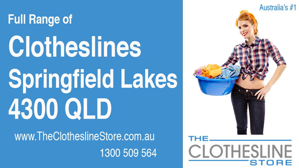 New Clotheslines in Springfield Lakes Queensland 4300