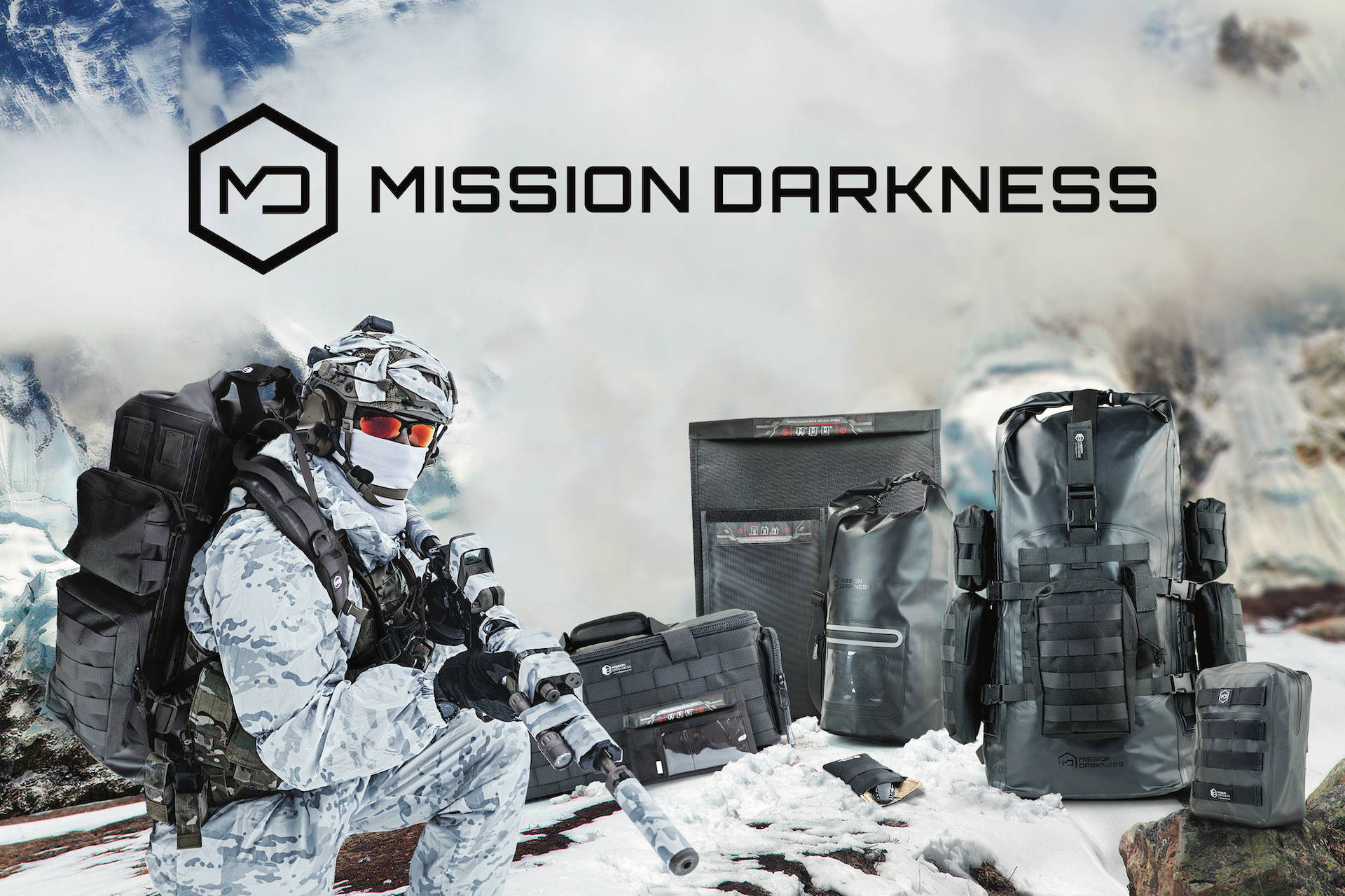 Mission Darkness faraday bags and analysis enclosures made by MOS Equipment