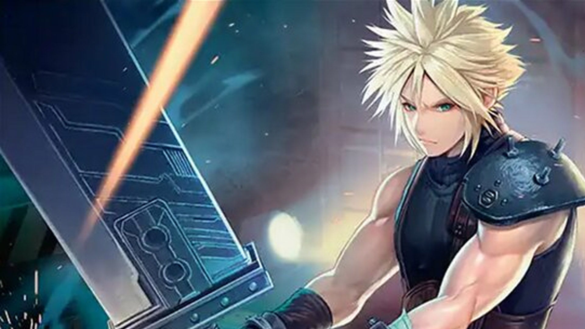 The card Cloud, Midgar Mercenary from the MTG Final Fantasy set.