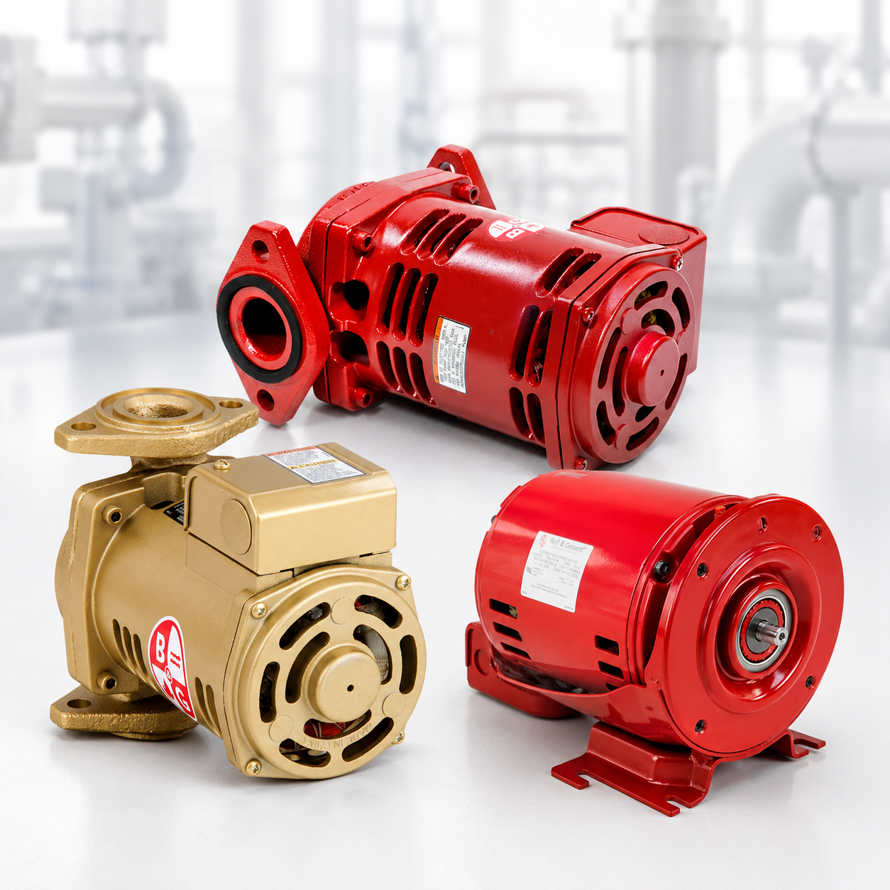Bell & Gossett pumps and motors stocked at Memphis Control Center