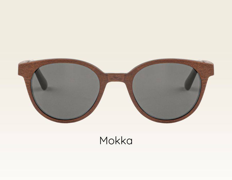 Mokka Holzsonnenbrille