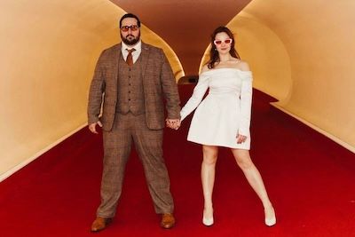 midcentury twa hotel engagement proposal