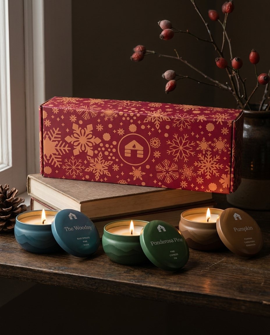 Scented Candle Gift Set